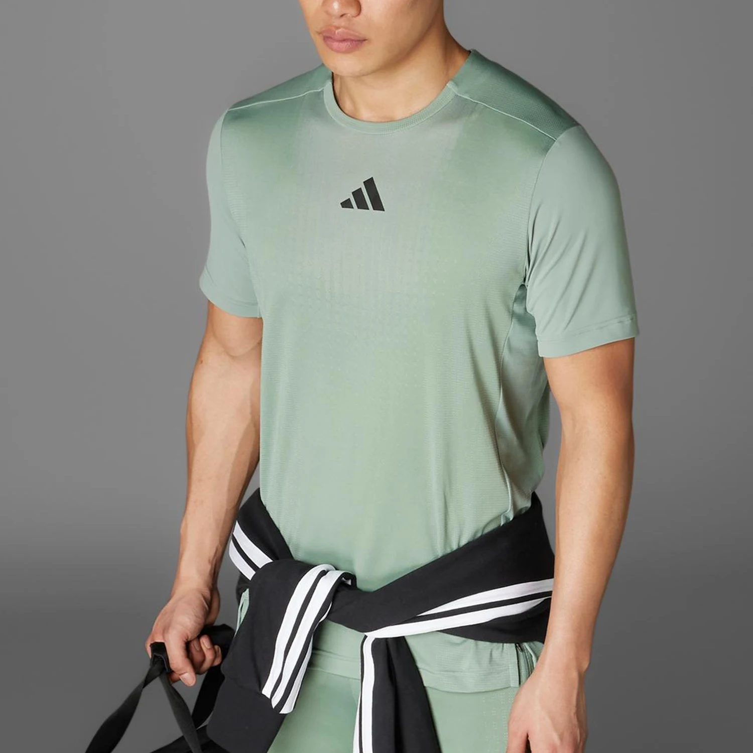 

Adidas genuine AIRCHILL men's sports training breathable short sleeved JI8197