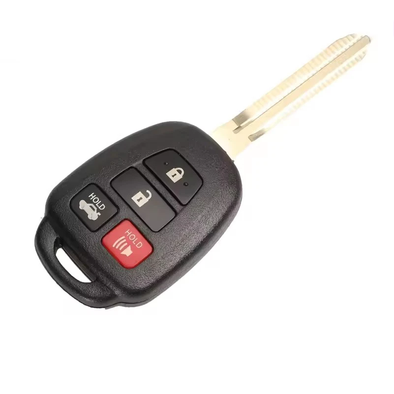 New Remote Car Key Shell Case Fob Cover For Toyota CAMRY 2012 2013 2014 2015 Corolla 2014 2015 With TOY43 Blade view 3
