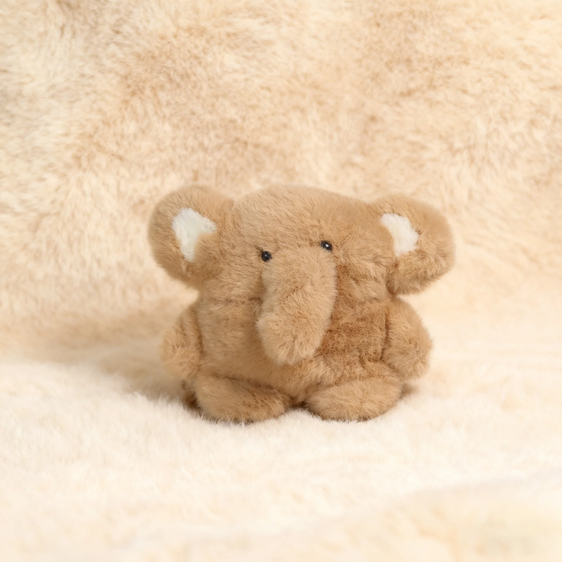 

For Airpods Pro 3 Pro 2 4 Cute Furry Elephant Case 360 Degree Protective Earphone Bag Funda Airpods 3 2 Pro Fluffy Pompom Cover