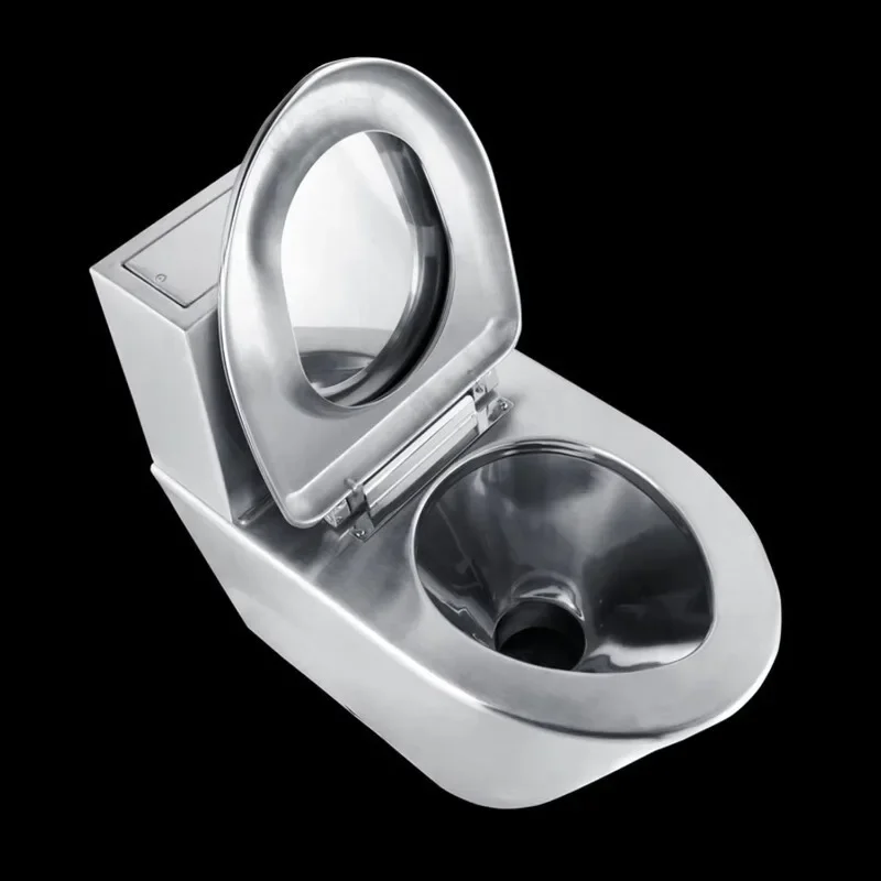 

580mm siphon steel S trap stainless steel toilet