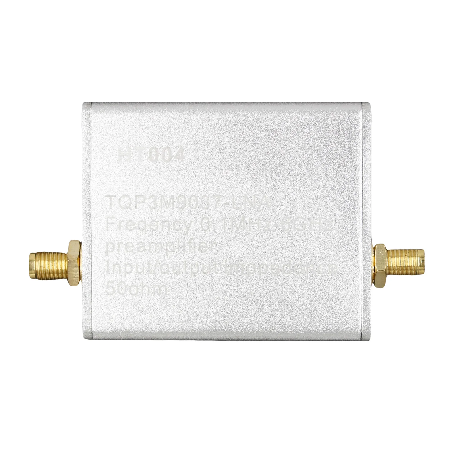 

100K-6GHz full frequency low noise amplifier 20dB high gain power preamplifier HT004