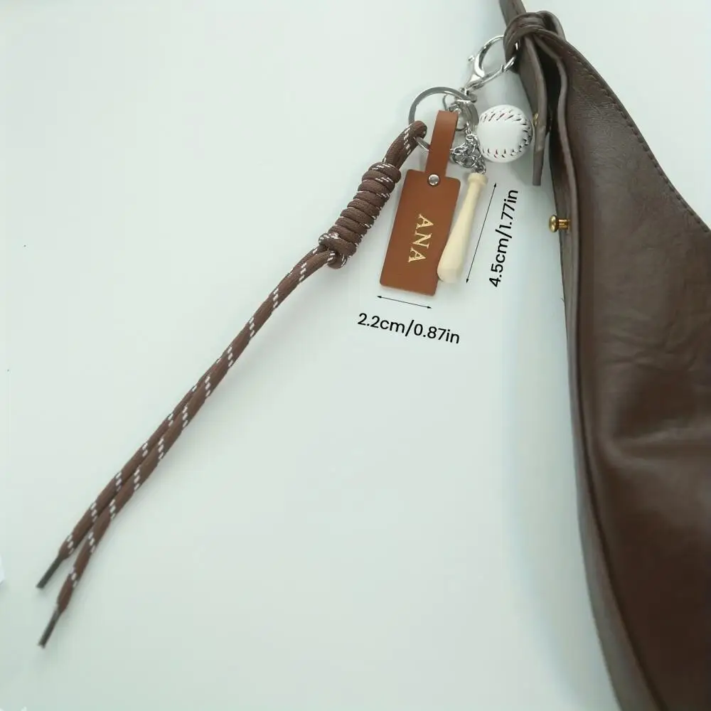 맞춤형 이름 스포츠 테마 키체인, 화려한 공과 라켓이 - Monogram Keychain Leather 리뷰 및 가격