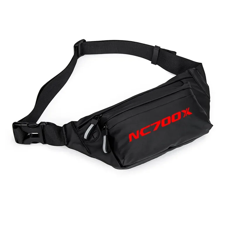 

For NC700 X NC700X LOGO Men Waist Pack Belt Hip Bum Slant back bag Chest Bag Male Motorcycle Riding Antitheft Purse