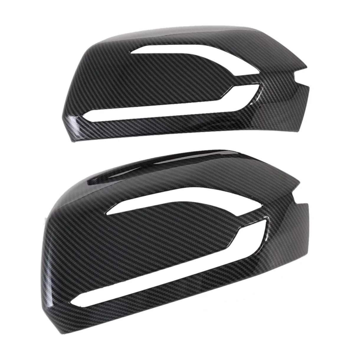 For Hyundai Palisade 2019-2023 Car Rearview Mirror Cover Cap Side Door Mirror Cover Trim Accessories ABS Carbon Fiber