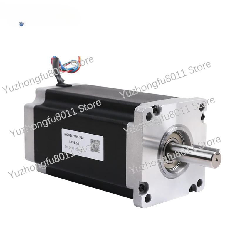 Leadshine 28Nm 4000 Oz.in 110mm NEMA42 2PH 110HS28 6A 4-Lead 19mm Shaft Hybrid Stepper Motor Match DM2282 DMA1182 for CNC Rout