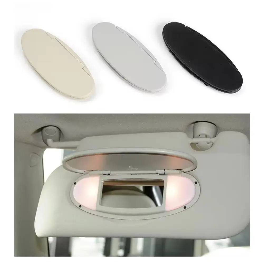 Car Sun Visor Sunshade Panel Housing Vanity Mirror Cover For MINI Cooper S One D JCW For BMW MINI R55 R56 R60 2007-2014 C9S2