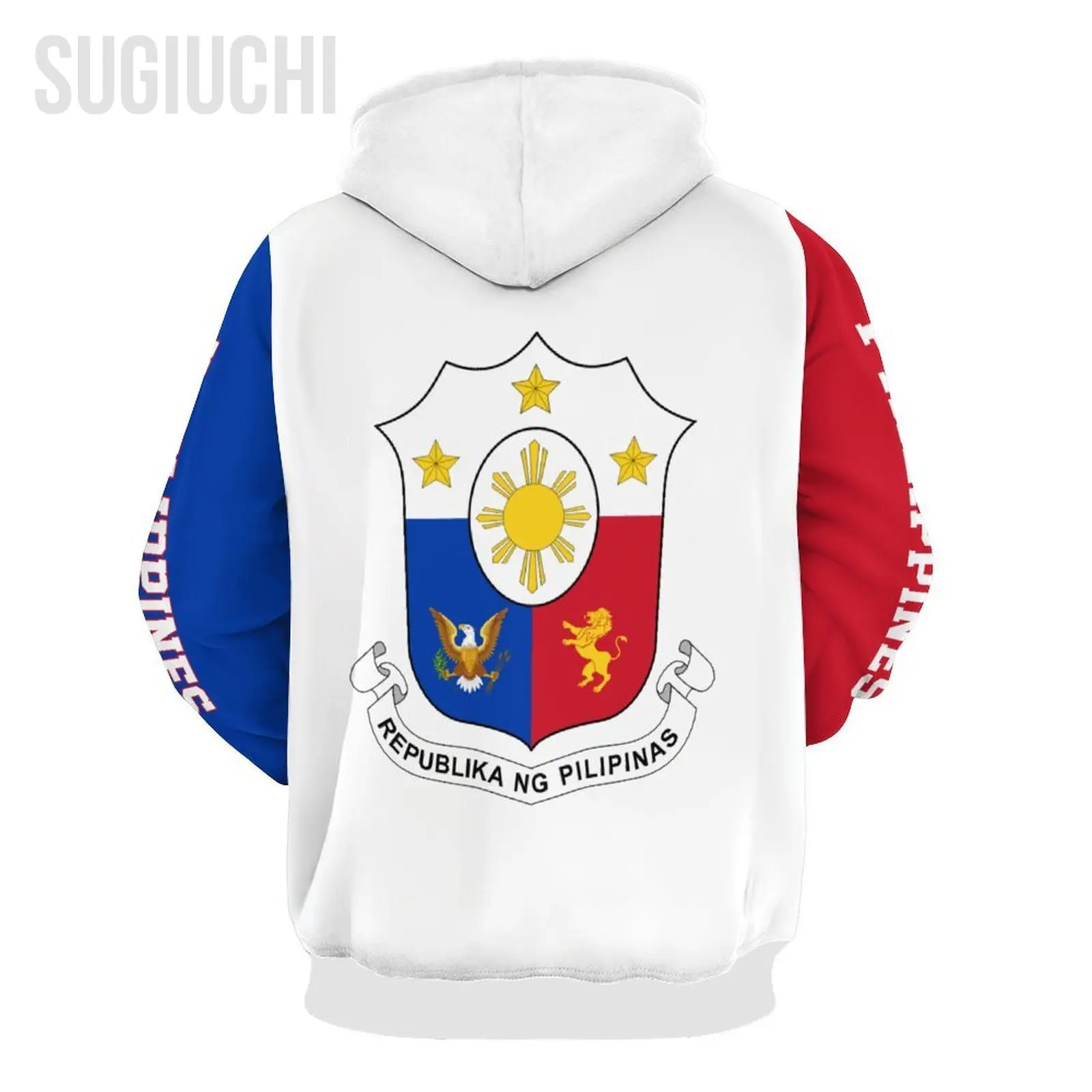 Unisex 3D Hoodie Philippines Flag Men Women Polyester Harajuku Sweatshirt Pullover Hoodies Casual Cool