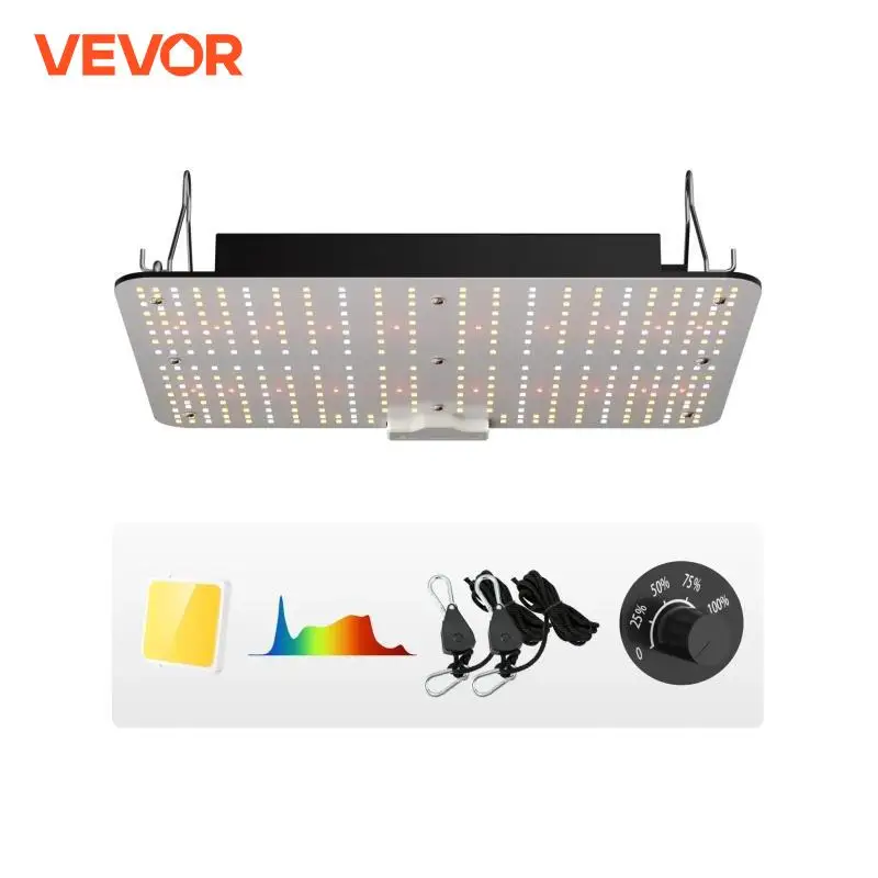 VEVOR Quantum Board LED Grow Light Samsung 281B Full Spectrum Phyto Lamp for Greenhouse Plants Vegetables Growth, Clearance Sale