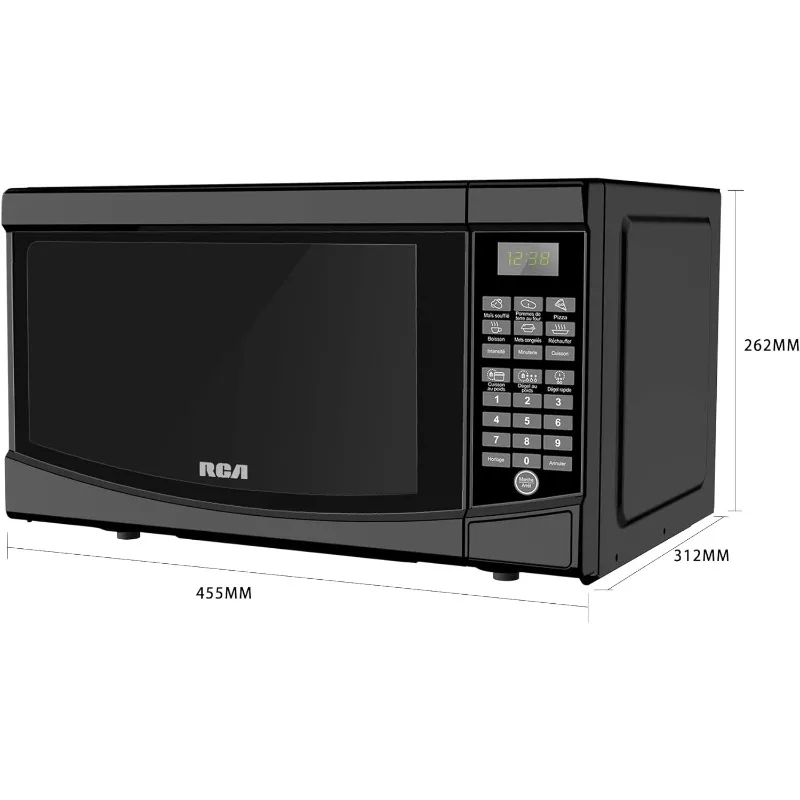 0.9 cubic feet microwave oven, family-friendly microwave oven, multiple functions and diverse recipes