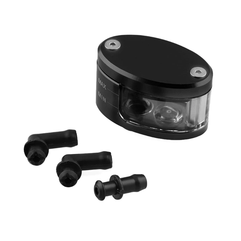 

Upgraded Brake Fluid Oil Reservoir Cup+Bracket Simple Mounting Brake Oil Storage