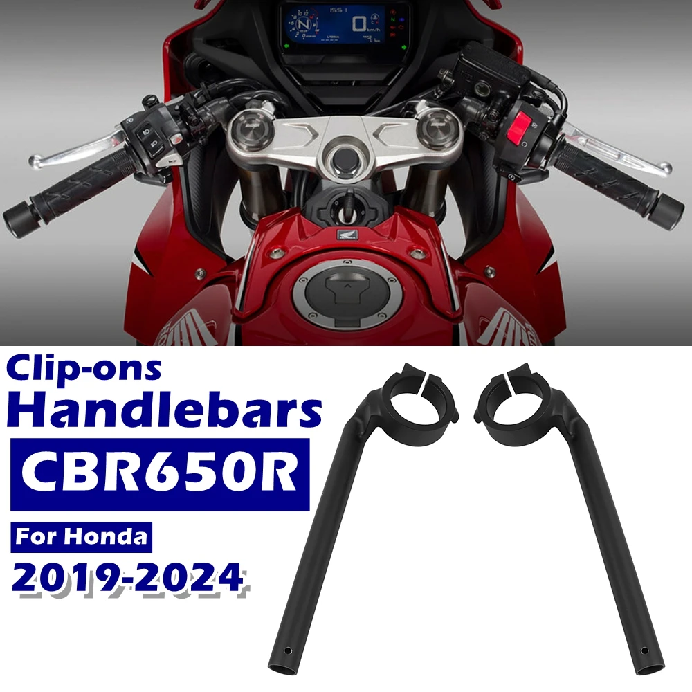 

For Honda CBR650R CBR 650R CBR650 R 2019 2020 2021 2022 2023 2024 Motorcycle Aluminum Clip-ons Handlebars Handle Bar