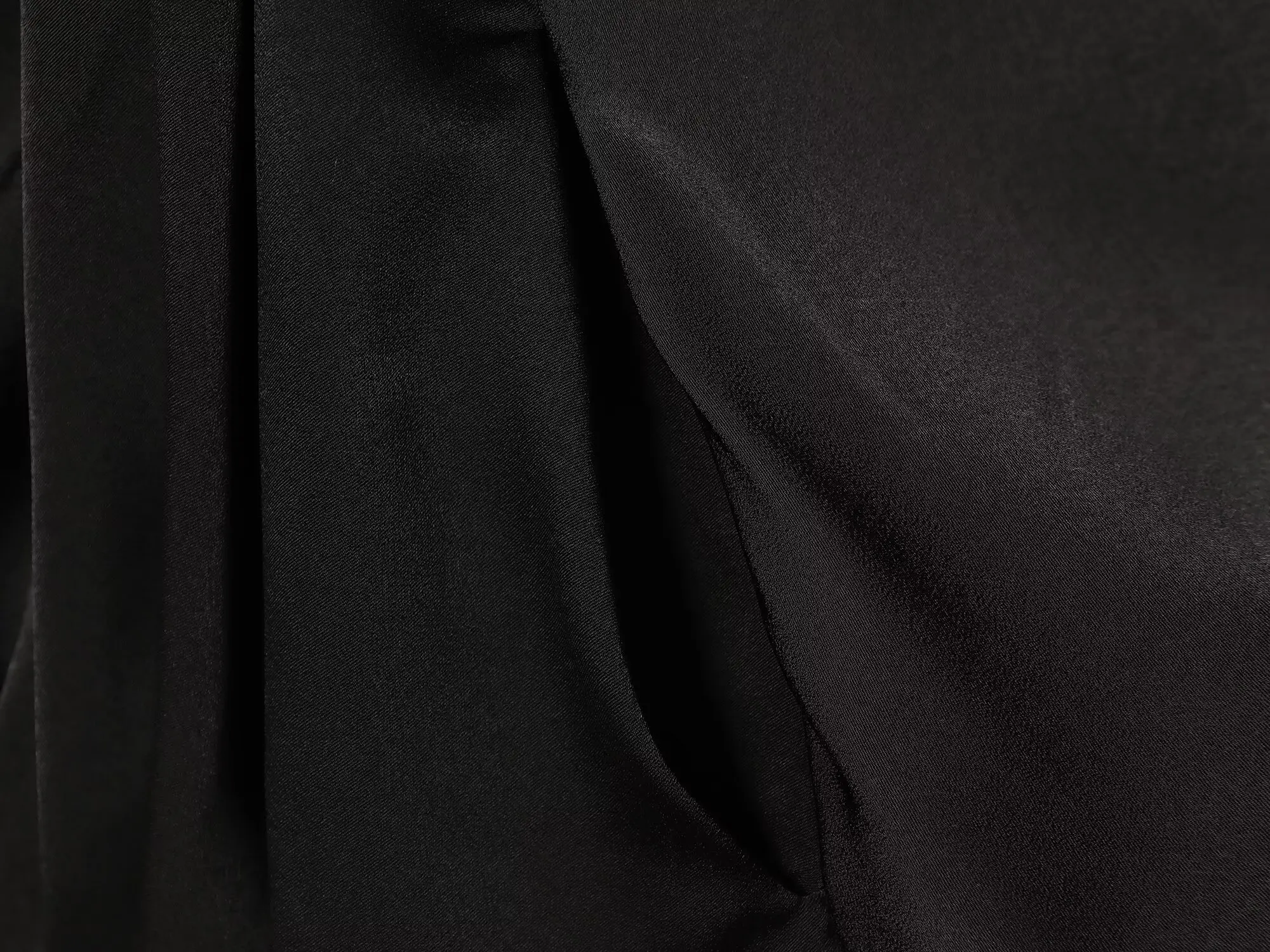 KONDALA Damen Casual Satin Bomberjacke Trendige High-Street Reißverschlussjacke Neu 2026 Frühherbst Elegante Schicke Puffärmel-Jacke – Detail 33
