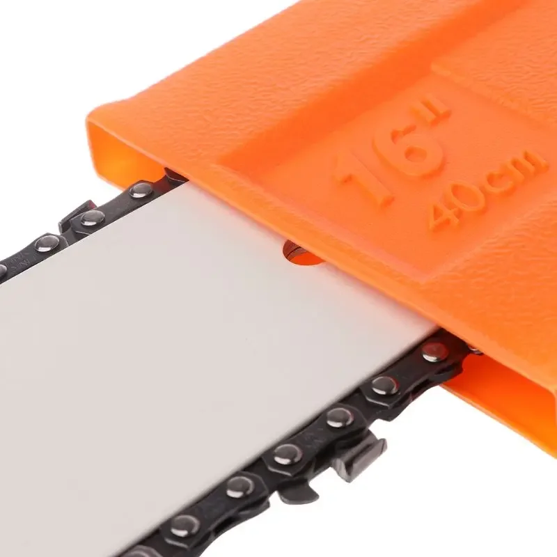 4/8/12/16/20/24inch Orange Chainsaw Bar Cover Guide Plate Protector Chain Guard Case for Agriculture Supplies Dropshipping