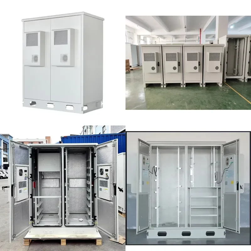 2026 Hot Sale for W-TEL 16U 18U 22U 27U IP67 Outdoor Telecom Cabinet NEMA Rated Stainless Steel Waterproof Dustproof