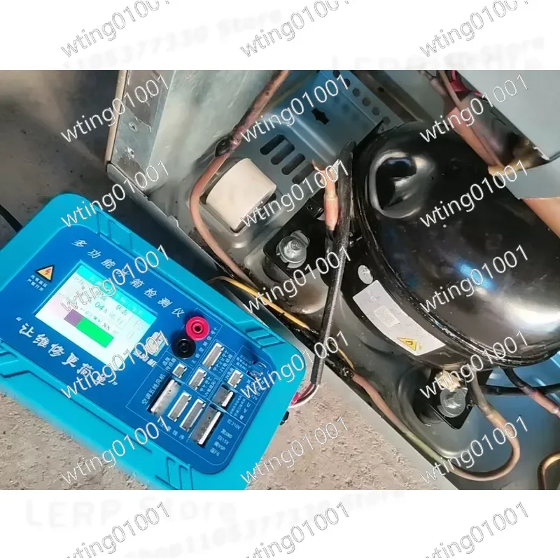 for Refrigerator Compressor Frequency Board Damper Solenoid Valve Electric Valve Multifunction Tester Diagnostic Tool