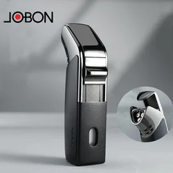 JOBON Creative 3 Flame Jet Gas Flame Windproof Straight-through Lighter Metal Cigar Lighter Metal Outdoor Camping Lighter