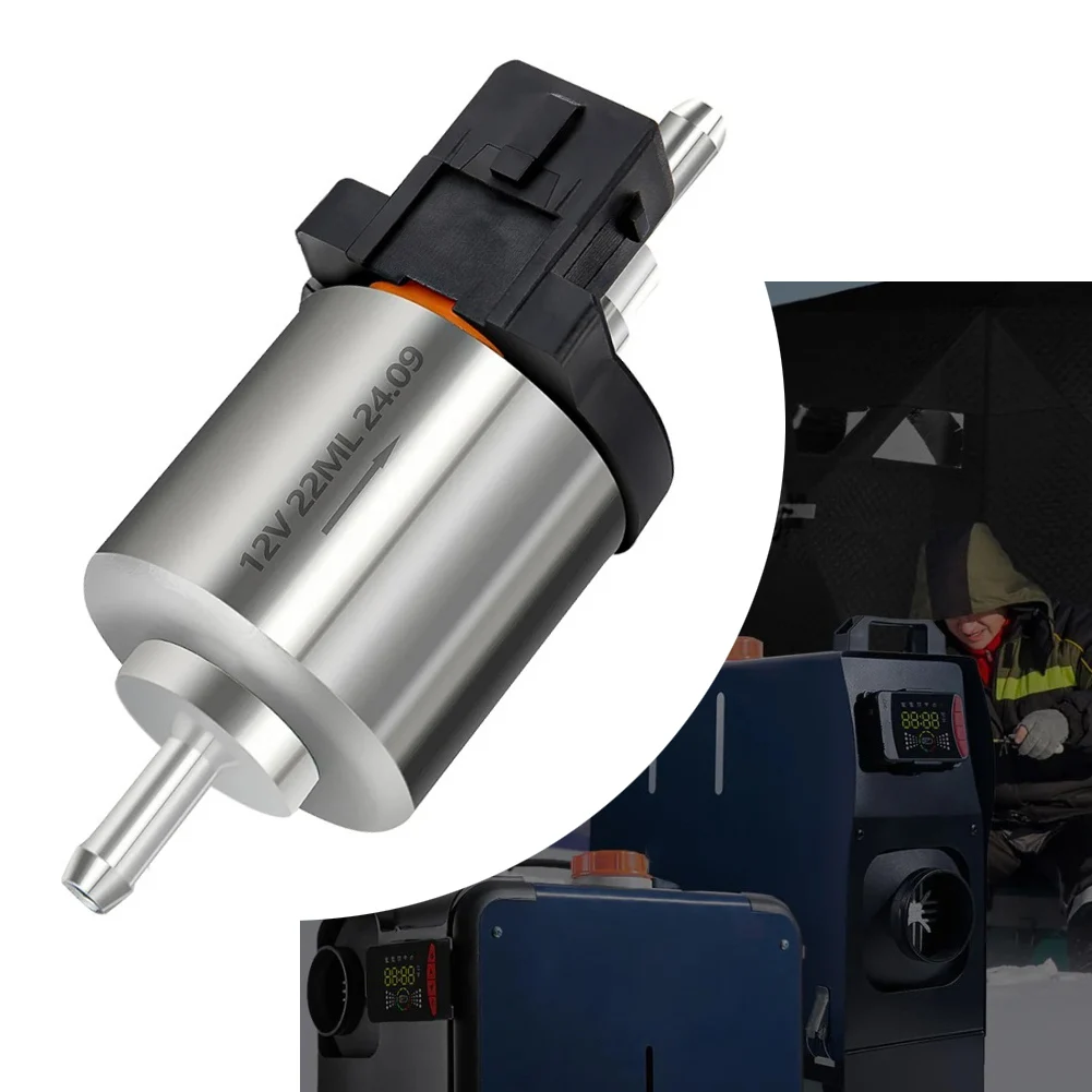 12V Ultra Quiet Diesel Fuel Pump for Car Heater Compatible with For Webasto and For Eberspacher Models 5KW 8KW