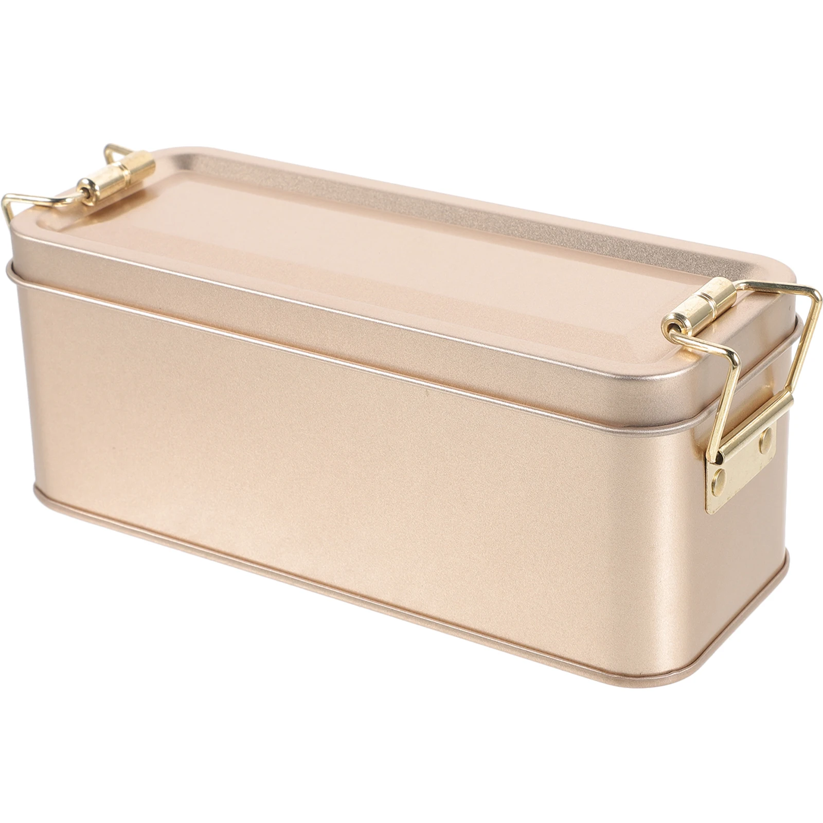 

Iron Box Packaging Rectangular Tin Cranberry Cookies Candy Boxes Pineapple Mooncake Silver Light Festive Storage