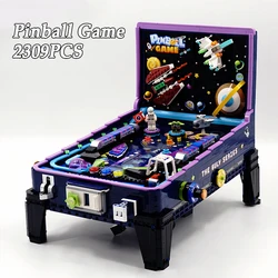 2309PCS Pinball Game Table Building Blocks Toys Sets Assembly Board Games Model Bricks Creative Birthday Gifts For Adult Kids