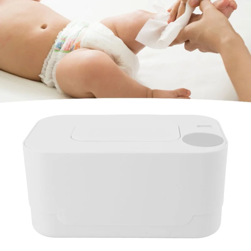 

Compact Wipes Warmer Portable Wipe Warmer Baby Wet Wipes Dispenser For Vehicle Home Use Pink Constant Temperature