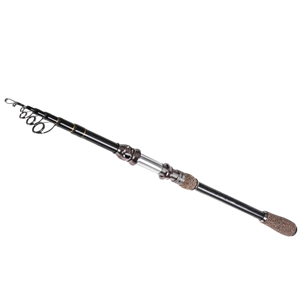 

Fishing Pole Telescoping Rod The Flames Stick Portable Compact Small