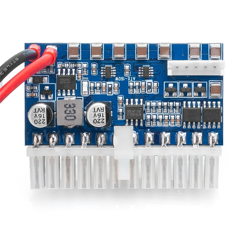 ABKQ-Pico ATX переключатель питания модуль постоянного тока 12 В 160 Вт Pico PSU автомобильный мини ITX 24Pin