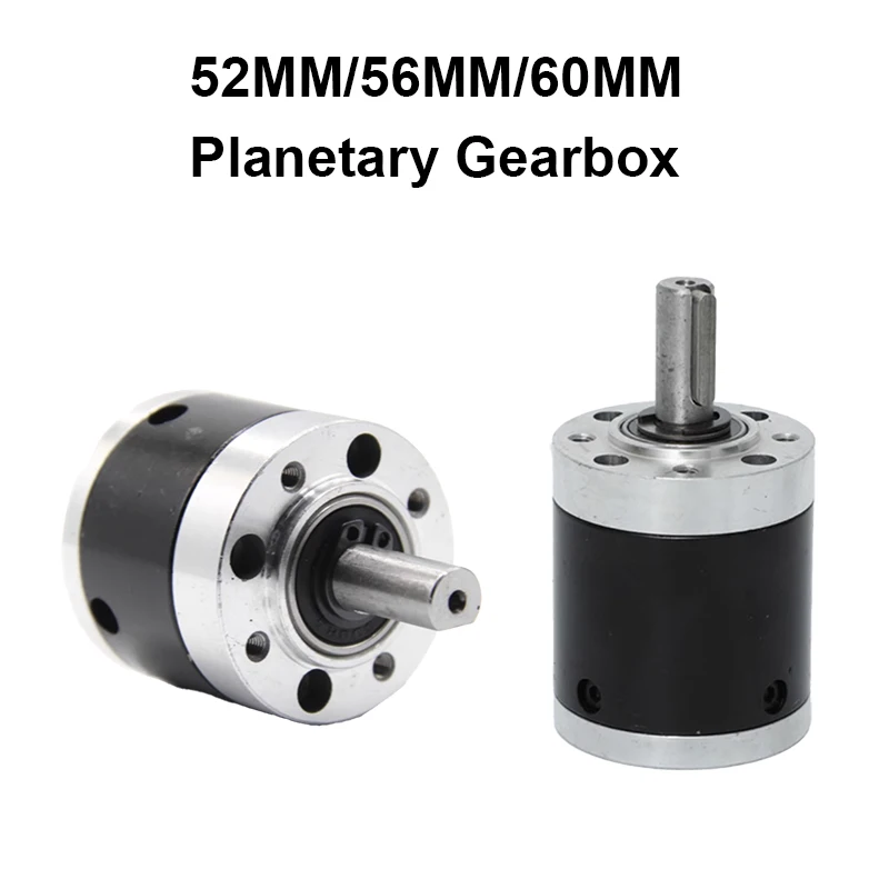 52/56/60MM planetary gear reducer can be equipped with brushless DC motor stepper motor high torque low noise long service life