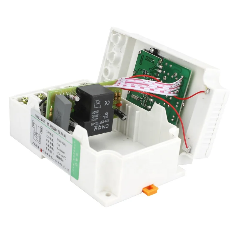 220V Automatic Circuit Breaker Lamp Time Controller Weekly Programmable Timer Switch Digital Microcomupter Timer Control Switch