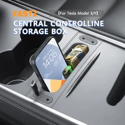 VASTZ-Hub USB para Tesla Model 3 2021 a 2023 Model Y 2019 a 2024, consola central de coche, organizador de cables, soporte de gestión de cables