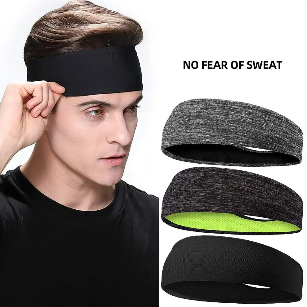 

3pcs Moisture Absorbing Moisture-wicking Sweatband Quick-Dry Breathable Stretchy Sweatband Non Slip Comfortable