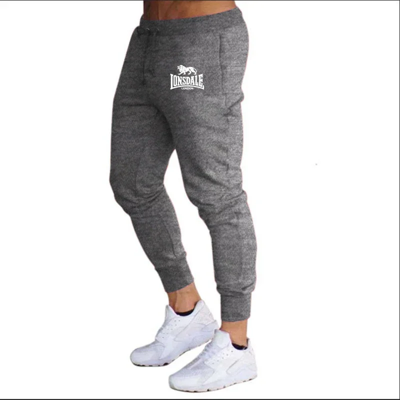 Lonsdale Spring And Autumn New Style Printing Mens Casual Joggers Sweatpants Fitness Workout Track Pants Male Fashion Trousers