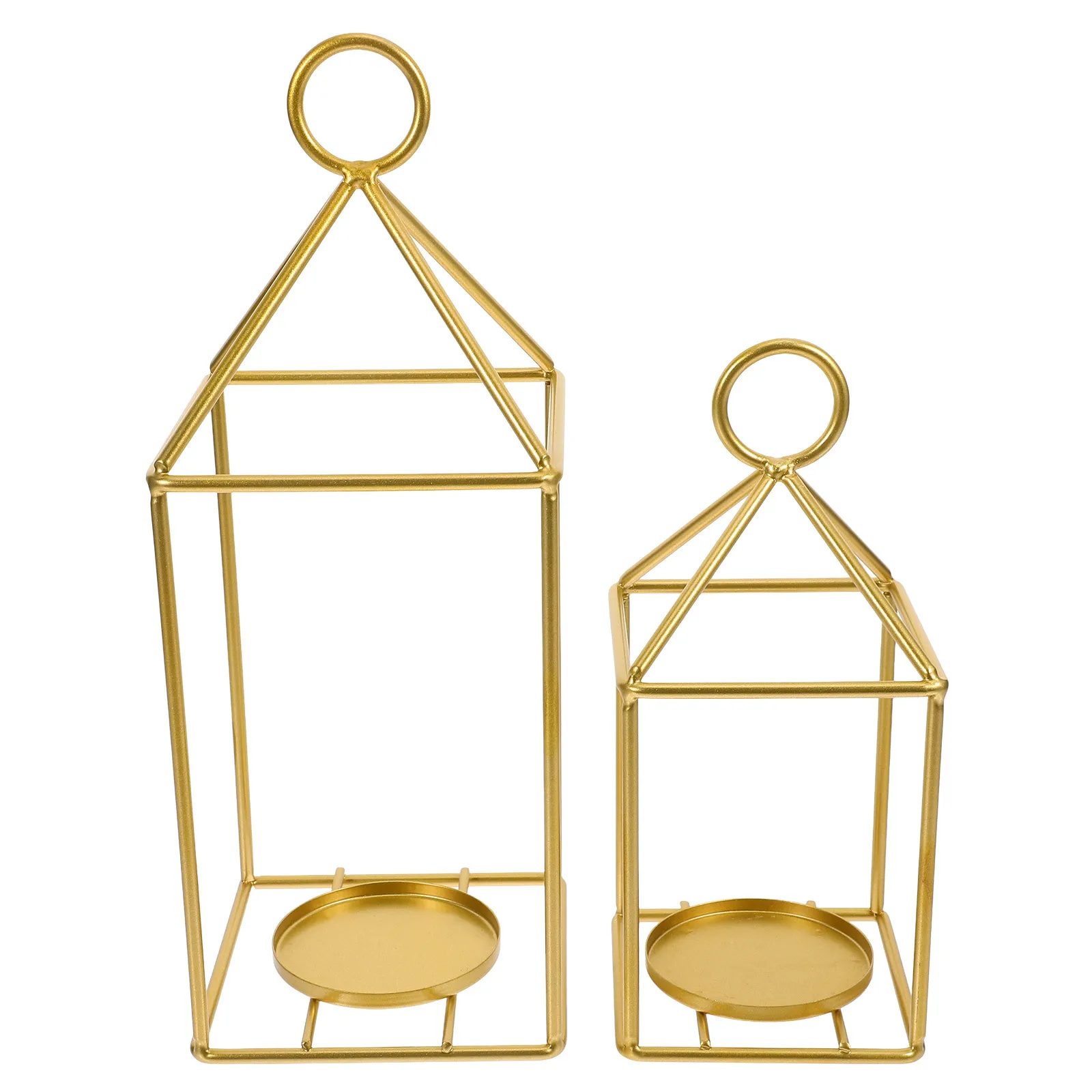 

2Pcs Metal Holder Versatile Design for Wedding Tabletop Centerpieces and Home Decoration Holders