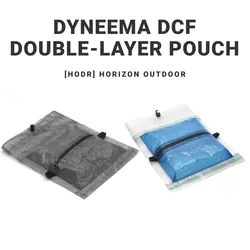 [HODR] Dyneema Bag DCF 1.43oz EDC Ultralight 13g S1 Combination Storage Bag Cuben Fiber Double-Layer Sorting Sundries Outdoor