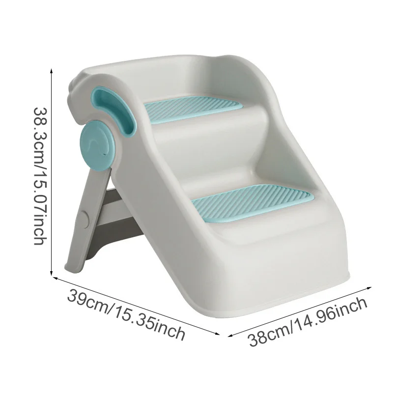 Scaletta per WC pieghevole per vasino per bambini Sgabello antiscivolo multifunzionale per lavare la scala di sicurezza portatile per bambini