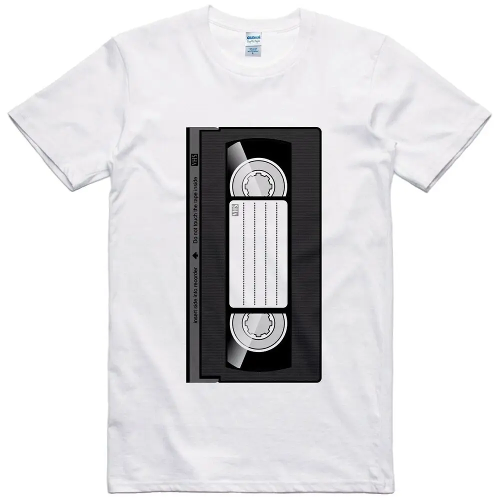 Uomo, футболка VHS, кассетта 80-х годов, Ottimo gift for Uomo, новая коллекция, топы унисекс, летние с коротким рукавом