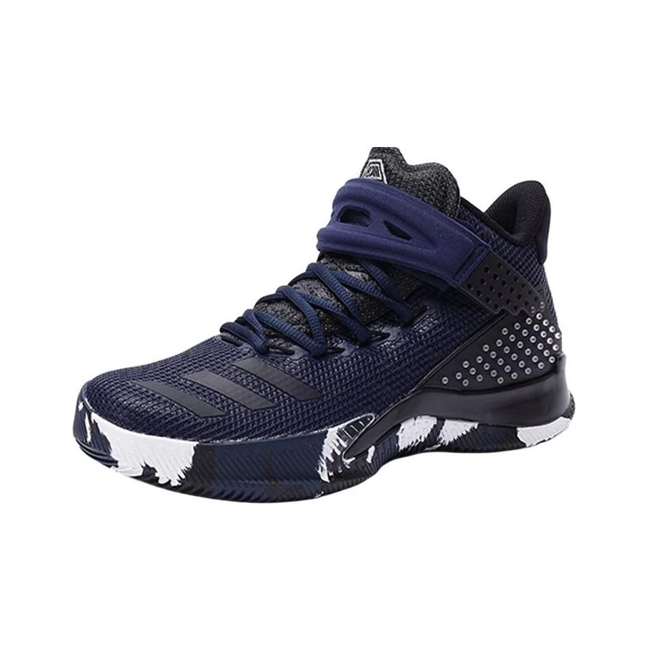 Adidas Ball 365 Slip Resistant Abrasion Resistant Low top Basketball Shoes Men's Navy Blue B72879