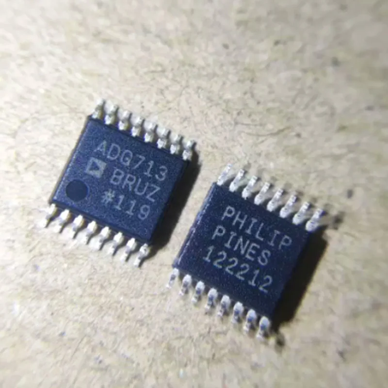 5Pcs Brand New Original Adg713Bruz-Reel Adg713 Tssop-16 Analog Switch