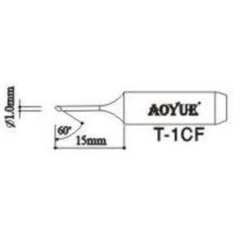 Aoyue T1cf Replacement Soldering Iron Tips Aoyue