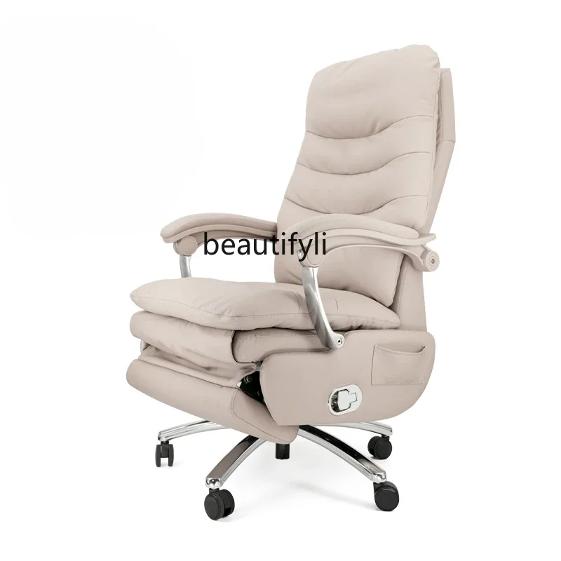 

Executive Chair Office Leather Business Long-Sitting Comfortable Office Home Seat Main Chair