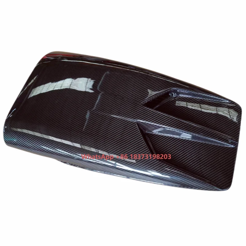 

For Mclaren 540C 570S 570GT dry carbon fiber roof vent body kit front bumper edge side skirt rear diffuser