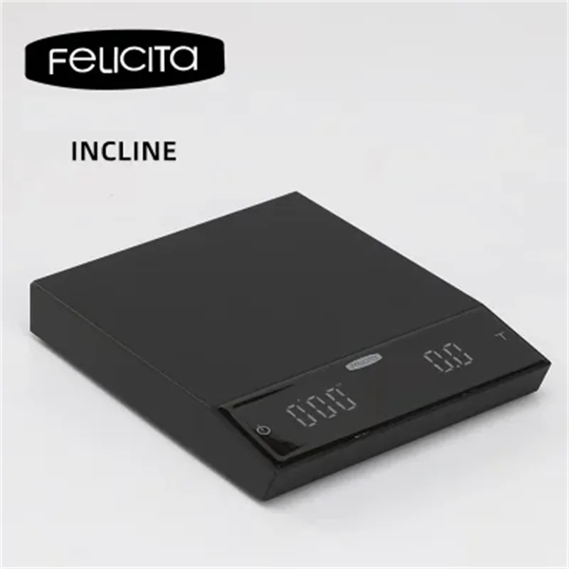 

Electronic drip coffee scale, high precision, Bluetooth, digital Felicita Arc parallel plus inclination ratio Pour-over espresso