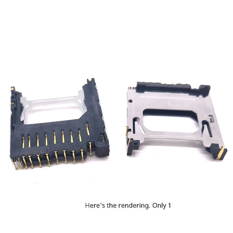 AA87 SD メモリカードスロットホルダーニコン D40 D40X D50 D60 D80 D3000 一眼レフデジタルカメラ修理部品