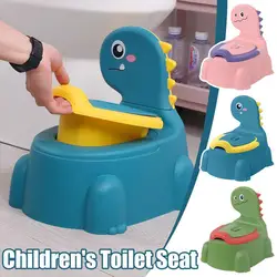 Baby training urinal, cartoon dinosaur seat, male and female specific urinal, toilet supplies