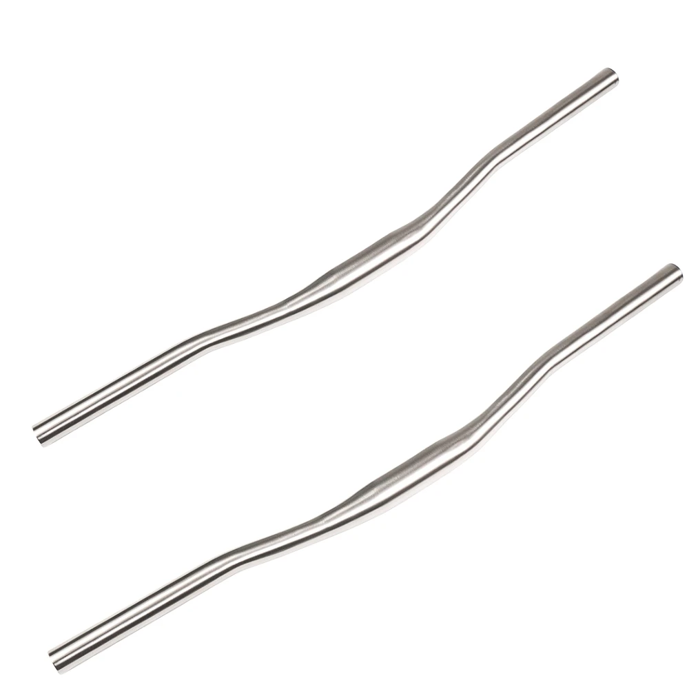 

CNC Bicycle Accessories Titanium Alloy Riser Handlebar - 31.8/25.4mm Fit MTB Road BMX Folding Bike Handle Bar 600-700mm