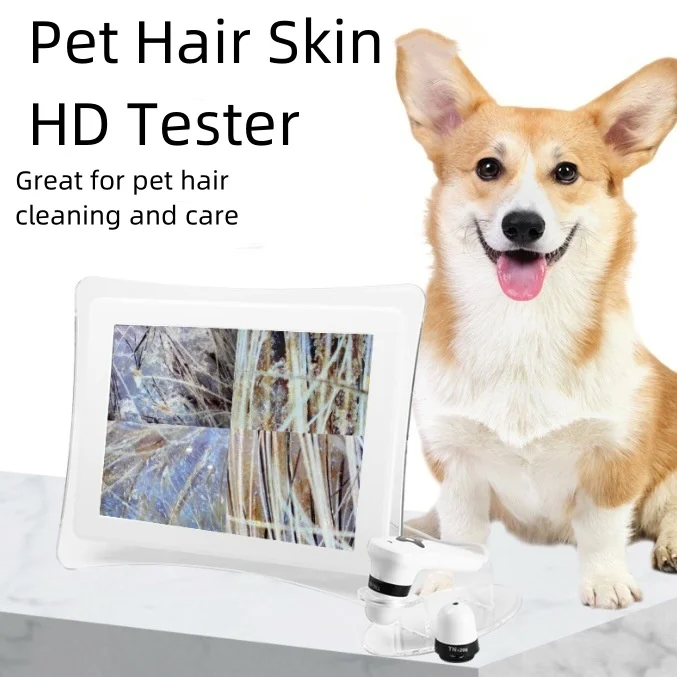 

ZZAH- A-03 Factory Price Wholesalers 15 inch HD Large Screen Pet Hair Skin Detector Pet Shop Detects Pet Pests