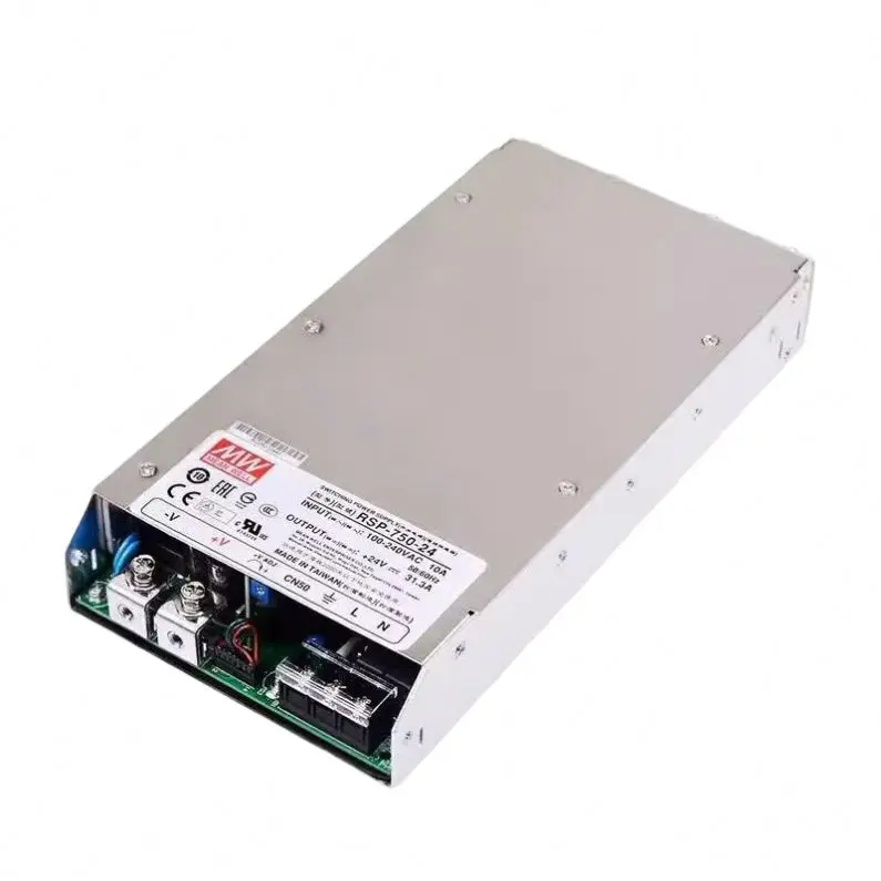 MEAN WELL MW RSP-750 Switching Power Supply 24V/5V/12V/15/27/48V Ultra-thin 55V High Power Replacement for SP/S RSP-750-12 12V