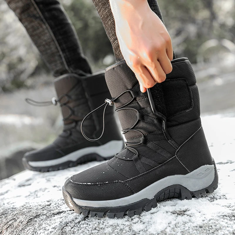 Tactical Military 36~46 Outdoor Mens Women Hiking Winter Ankle Snow High Boots Designer Warm Sport Casual Shoes for Men Sneakers
