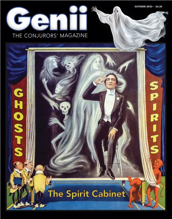 Genii Magazine October -Magic Tricks