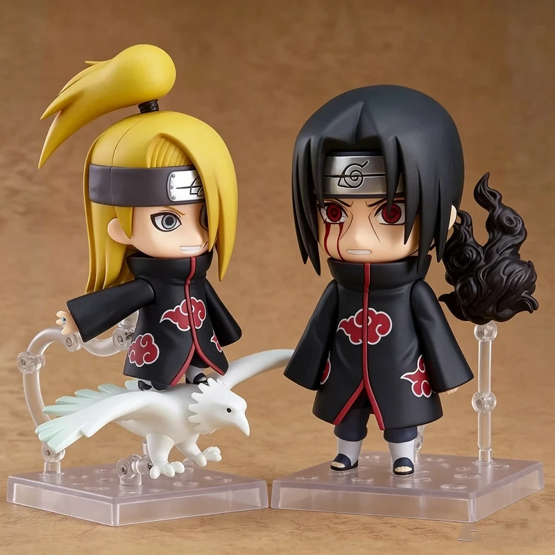 

Фигурка Nendoroid 820 Учиха Итачи 1481 Дейдара Чиби, набор фигурок Акацуки из Наруто Шиппуден, аниме-модель, украшение, игрушка, подарок