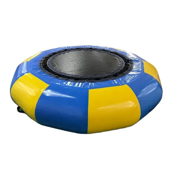 Commercial Durable Floating Water Air Jumping Trampoline Inflatable Water Trampoline for Kids and Adults